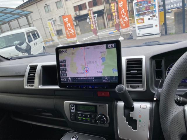 ハイエースワゴン アルパイン10インチナビ取付け|グーネットピット