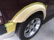 エキスプレス用オーバーフェンダー製作