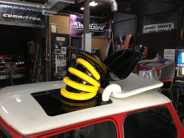 店舗に置くオブジェの製作