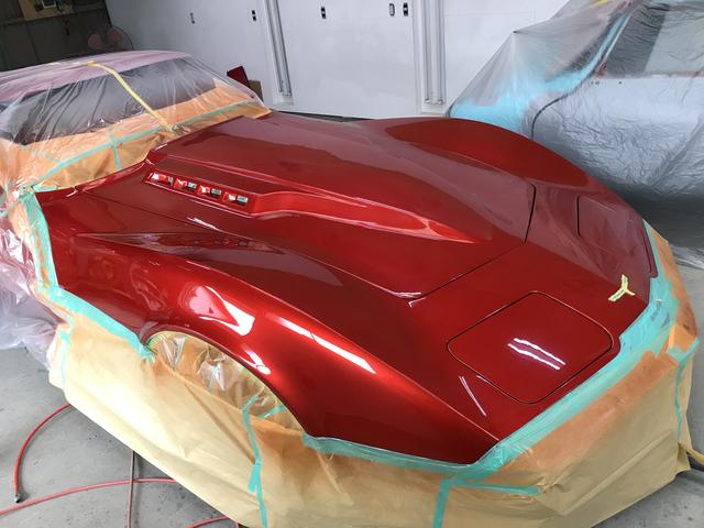 キャンデイー塗装の修理