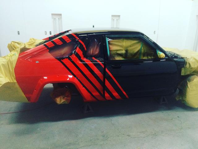 ３１０アドバンカラーにオールペン