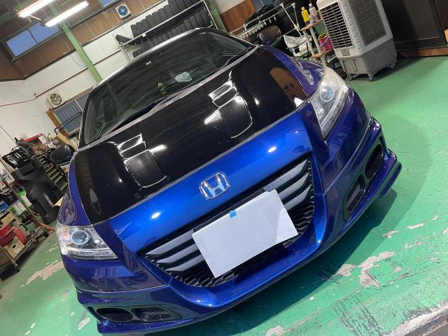 CR-Z インテークチャンバーの取付