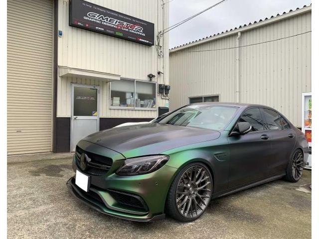 Mercedes-AMG C63S フルラッピング