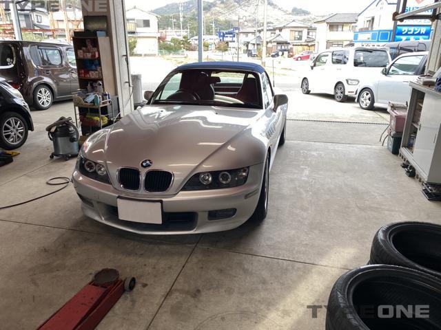 BMW Z3 タイヤ交換　持ち込み