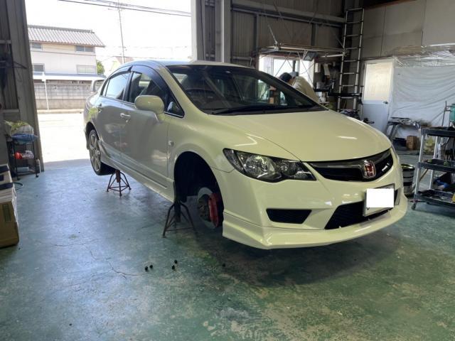 シビックタイプRタイヤ交換