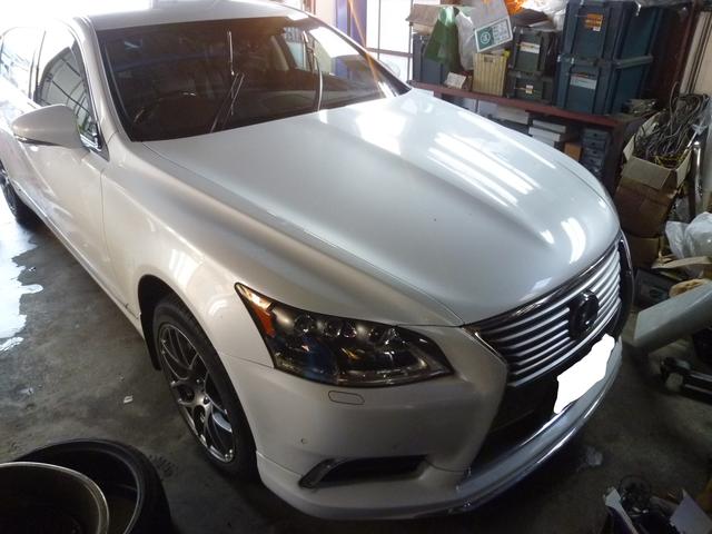 LEXUS　LS600ｈｌ　イルミスカッフプレート　交換　修理