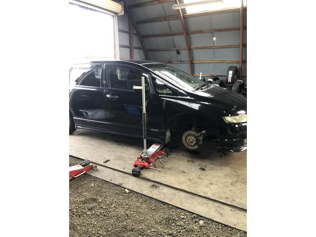 オデッセイ　タイヤ交換