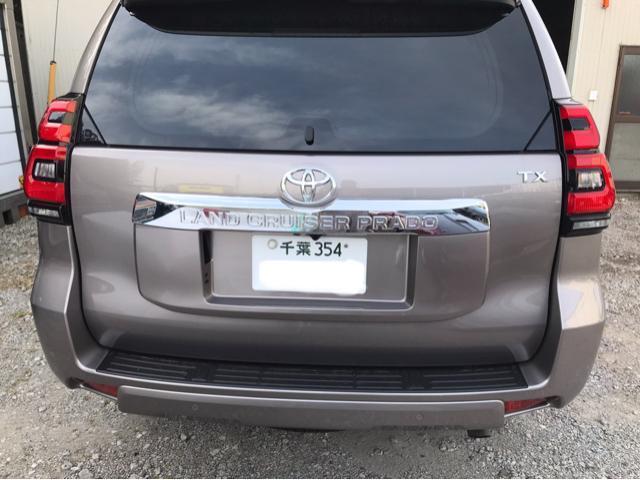 トヨタ ランドクルーザープラド ラプターライナー 塗装致しまし トヨタ ランドクルーザープラド ラプターライナー 塗装致しまし