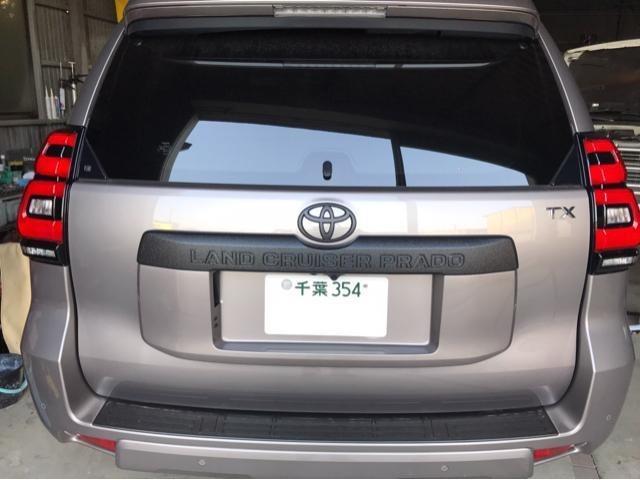トヨタ ランドクルーザープラド ラプターライナー 塗装致しまし トヨタ ランドクルーザープラド ラプターライナー 塗装致しまし