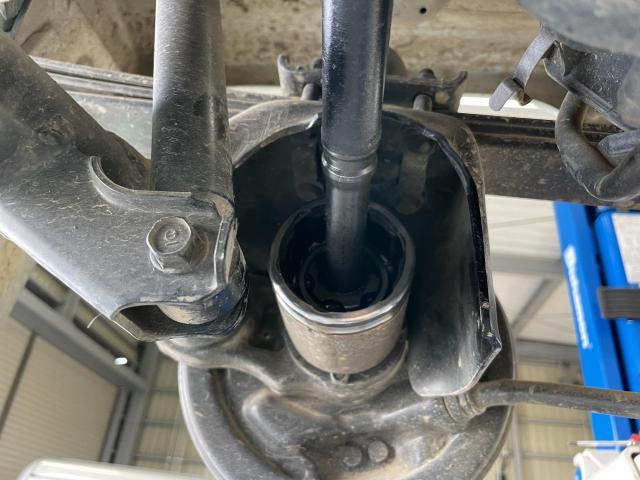 アクティトラック 左右ドライブシャフトブーツ交換