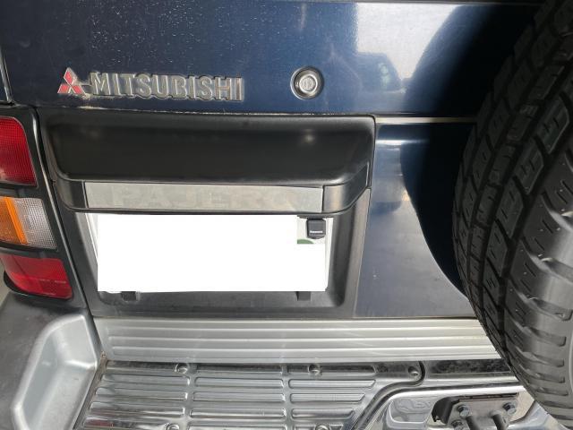 パジェロ ポータブルナビ・ETC・ドライブレコーダー・バックカメラ取付