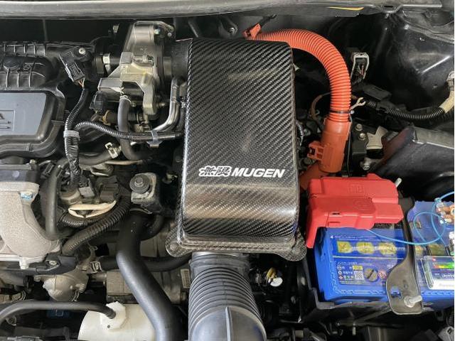 CR-Z　無限エアークリーナー、クスコフロントタワーバー、NAG S.E.D内圧コントロールバルブ、スプーンビックスロットル取付