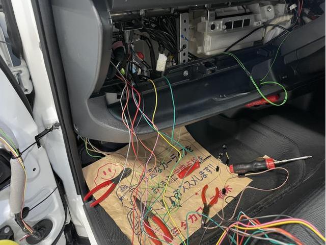 7型ハイエース　ドアミラードアロック連動自動格納開閉KIT取付