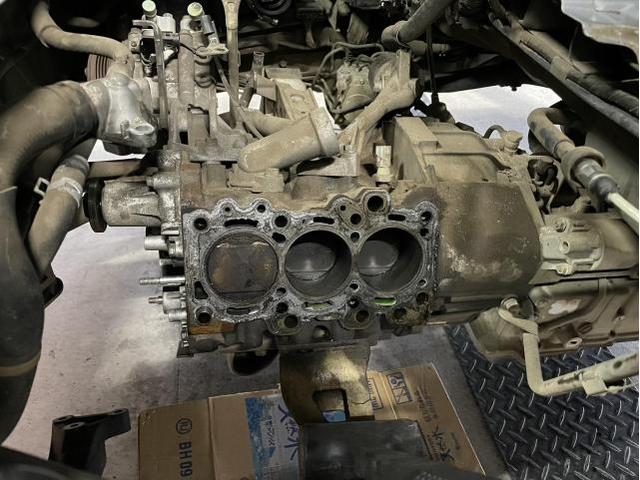 クリッパーリオ 車検+シリンダーヘッドガスケット、タイミングベル交換