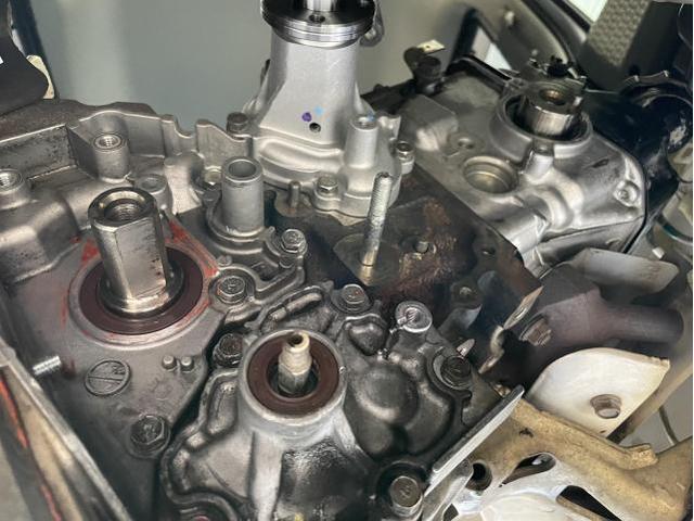 クリッパーリオ 車検+シリンダーヘッドガスケット、タイミングベル交換