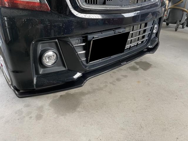 ワゴンRスティングレー シルクブレイズ フロント・リヤリップスポイラー取付 SilkBlaze