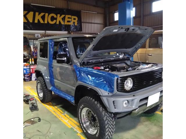 JB74 ジムニーシエラ セキュリティ取り付け|グーネットピット JB74 ジムニーシエラ セキュリティ取り付け|グーネットピット