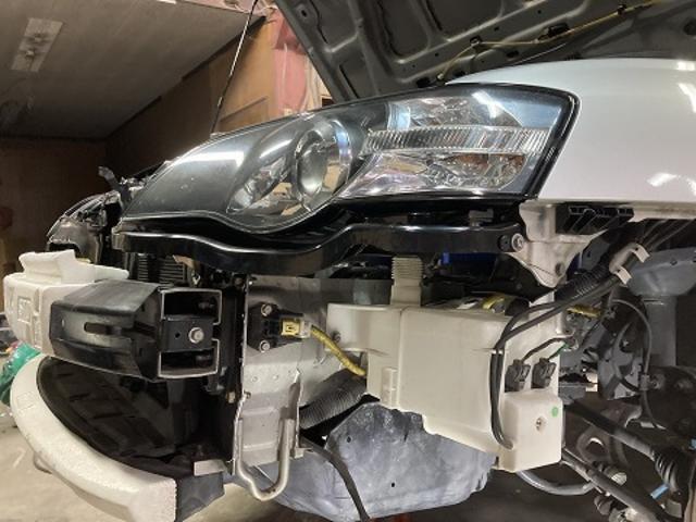 スバル　レガシー　BP5　ウィンド・ウォッシャーホース取替
奈良　大和郡山市　自動車　修理
