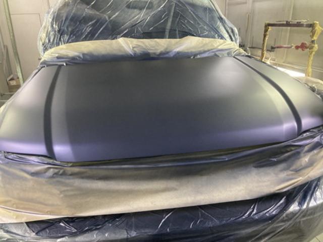 ランドクルーザー・プラド　KZJ95 ボンネット塗装
奈良　大和郡山市　自動車　板金塗装　