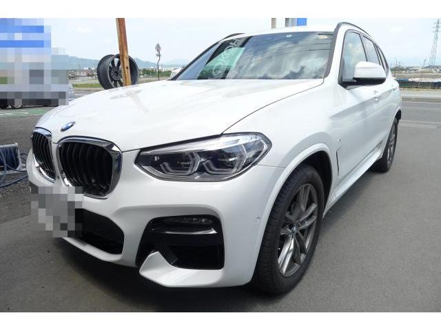 BMW X3 リアバンパー　キズ　修理　補修　塗装