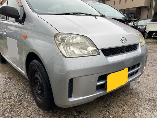 ダイハツ　ミラ　フロントバンパー修理　安佐南区、安佐北区、西区の修理工場