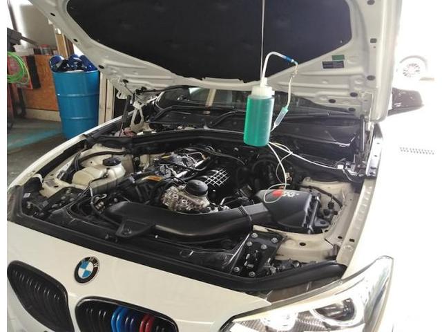 BMW・M135i　吸気系洗浄システム（RECS)