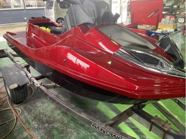KAWASAKI ジェットスキーULTRA300X 修理オールペイントその3