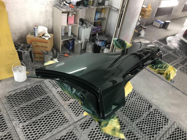 ダイハツ　コペンLA400K　バンパー修理　ボディ修理塗装　滋賀　守山
