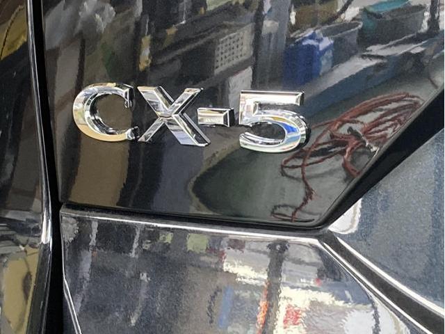 マツダ　CX-5（KF2P）リアエンブレム交換　滋賀　守山　代車無料