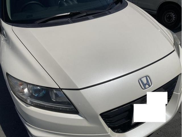 ホンダ CR-Z(ZF1)ボンネット・ルーフ塗装・エンブレムダークメッキ