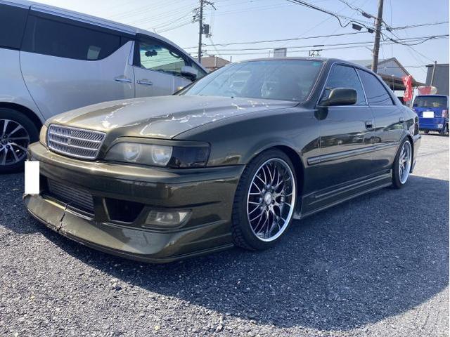 チェイサーツアラーV（JZX100）ルーフ・ボンネット・トランク・フロントエアロ・レストア塗装　色はがれ塗装　エアロバンパー修理塗装　その1