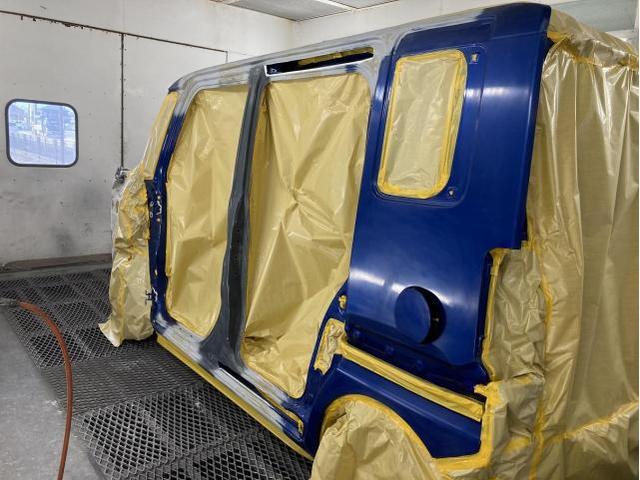 ダイハツ　ウェイク（LA700）事故修理　ルーフ交換　センターピラー交換　保険協定対応　滋賀　守山　代車無料　その2