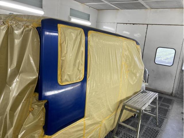 ダイハツ　ウェイク（LA700）事故修理　ルーフ交換　センターピラー交換　保険協定対応　滋賀　守山　代車無料　その2
