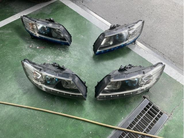 ホンダ　CR-Z（ZF1）車検　ヘッドライト塗装　ライト曇り修理　滋賀　守山