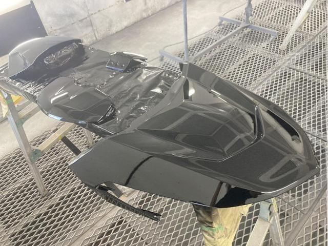 BRP　Sea-Doo　RXT-X RS　マジョーラ塗装　ガラスフレーク塗装　カスタムペイント　滋賀　守山　琵琶湖　ジェットスキー　修理　塗装　その2
