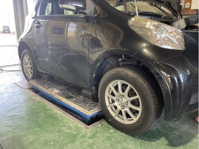 トヨタ iQ（KGJ10）スタッドレスタイヤ交換 持込交換 OIL交換 タイヤ 