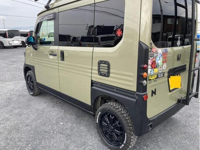 ホンダ　N VAN（JJ1）カスタム　ラプターライナー塗装　チッピング塗装　SUVカスタム　滋賀　守山