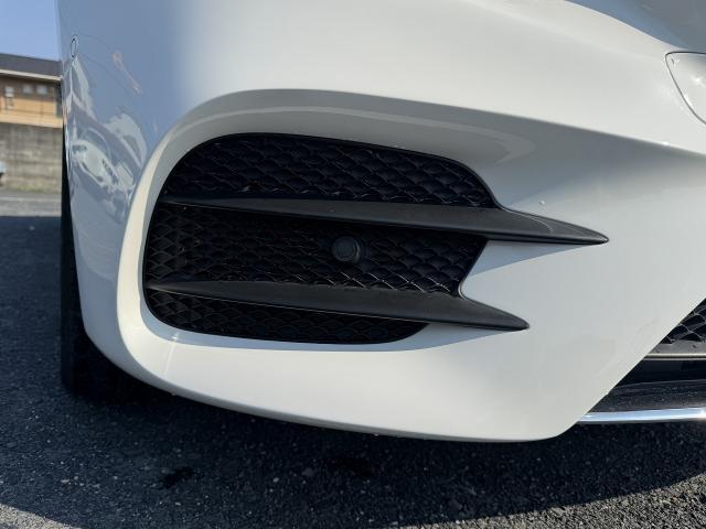 メルセデス・ベンツ Cクラス フロントバンパー変形修理塗装 輸入車修理 ベンツ修理 傷修理 滋賀 守山