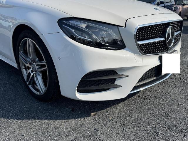 メルセデス・ベンツ Cクラス フロントバンパー変形修理塗装 輸入車修理 ベンツ修理 傷修理 滋賀 守山