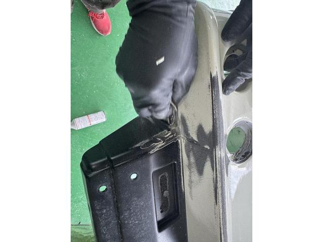 スズキ　ジムニー　JB64　JB74　リアバンパー修理塗装　エアロバンパー修理　カスタム　滋賀　守山