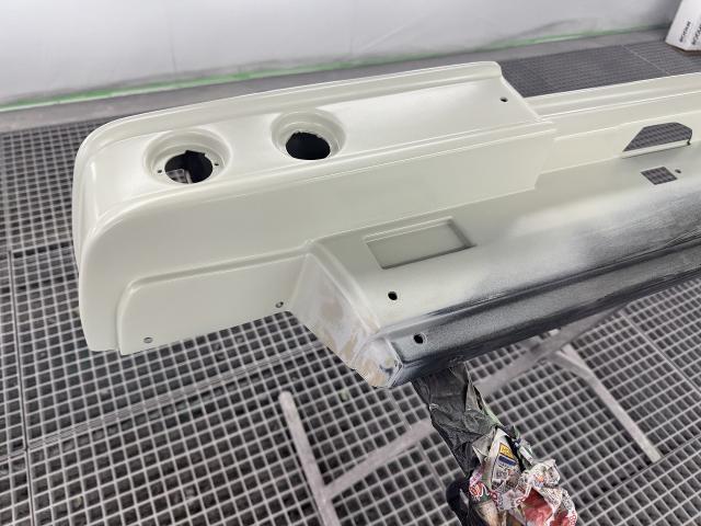 スズキ　ジムニー　JB64　JB74　リアバンパー修理塗装　エアロバンパー修理　カスタム　滋賀　守山