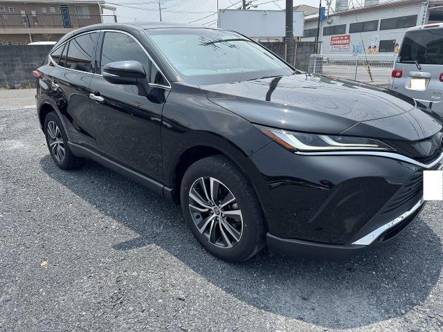 トヨタ　ハリアー　リアドア交換　ボディ鈑金塗装　ハリアー修理　傷修理　凹み修理　滋賀　守山