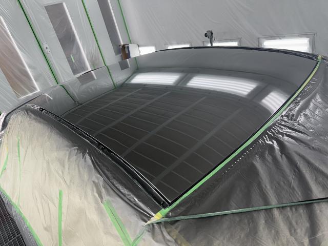 マツダ　アテンザスポーツ　ルーフ塗装　塗装劣化修理　ルーフ色剥がれ　塗装剥がれ　車塗装劣化　車塗装　滋賀　守山