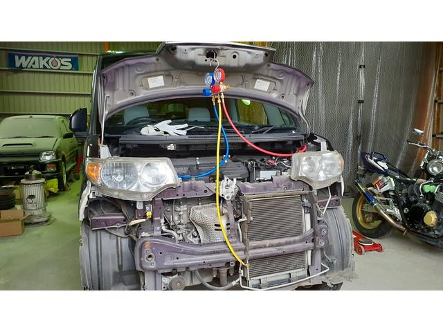 ダイハツ タントカスタム L375S エアコン修理 コンプレサー交換 ダイハツ タントカスタム L375S エアコン修理 コンプレサー交換