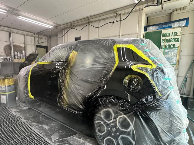 スズキ　スイフトスポーツ左側面修理・
鈑金塗装・板金・外装補修