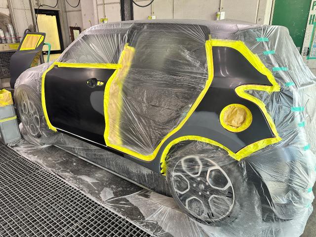 スズキ　スイフトスポーツ左側面修理・
鈑金塗装・板金・外装補修