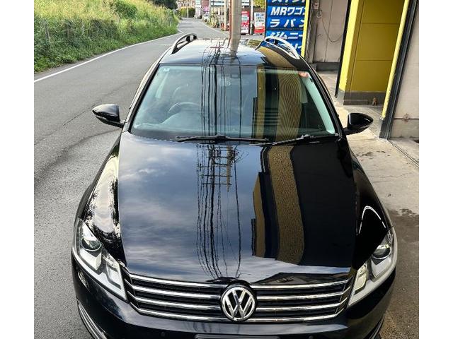 フォルクスワーゲン　パサートワゴン　ボンネット塗装劣化修理
・剥離・鈑金塗装 
