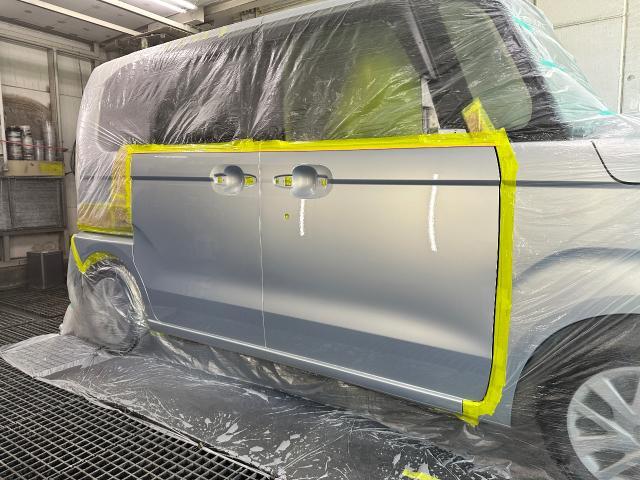 ホンダ　Ｎ－ＢＯＸ　スライドドア､クォーター修理 ・
鈑金塗装 ・キズ・へこみ直し