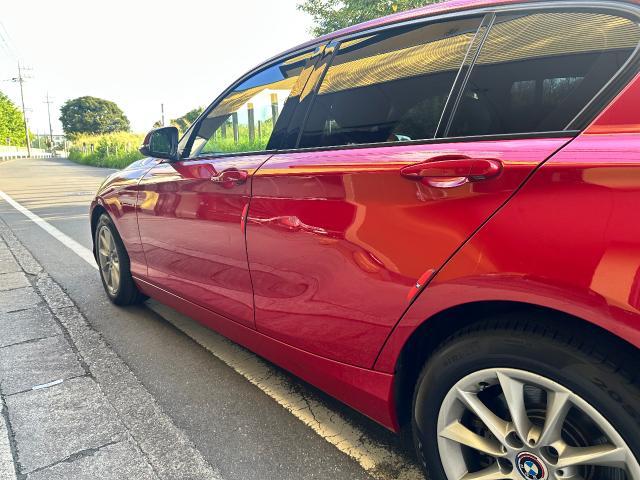 BMW 118i  フロントドア、リヤドア修理
鈑金塗装 ・傷へこみ直し