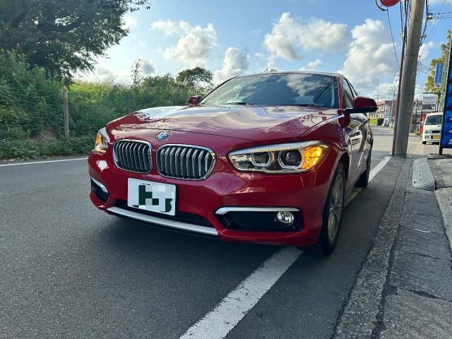 BMW 118i  フロントドア、リヤドア修理
鈑金塗装 ・傷へこみ直し